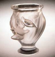 Lalique Rosine Vase