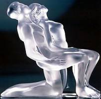 Lalique Dancing Couple Figurine