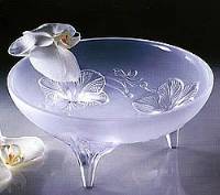 Lalique Orchidees Bowl